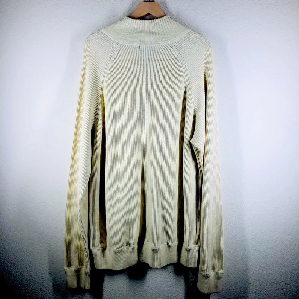 Polo Jeans Company Ralph Lauren Ribbed Half Zip Sweater XXL